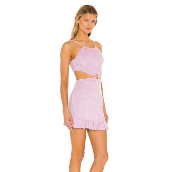 MAJORELLE Devyn Mini Dress in Lilac Size Small - Picture 6 of 6